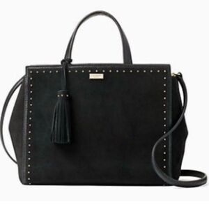 Kate Spade New York West Street Abby Studded Pebbled Leather Satchel